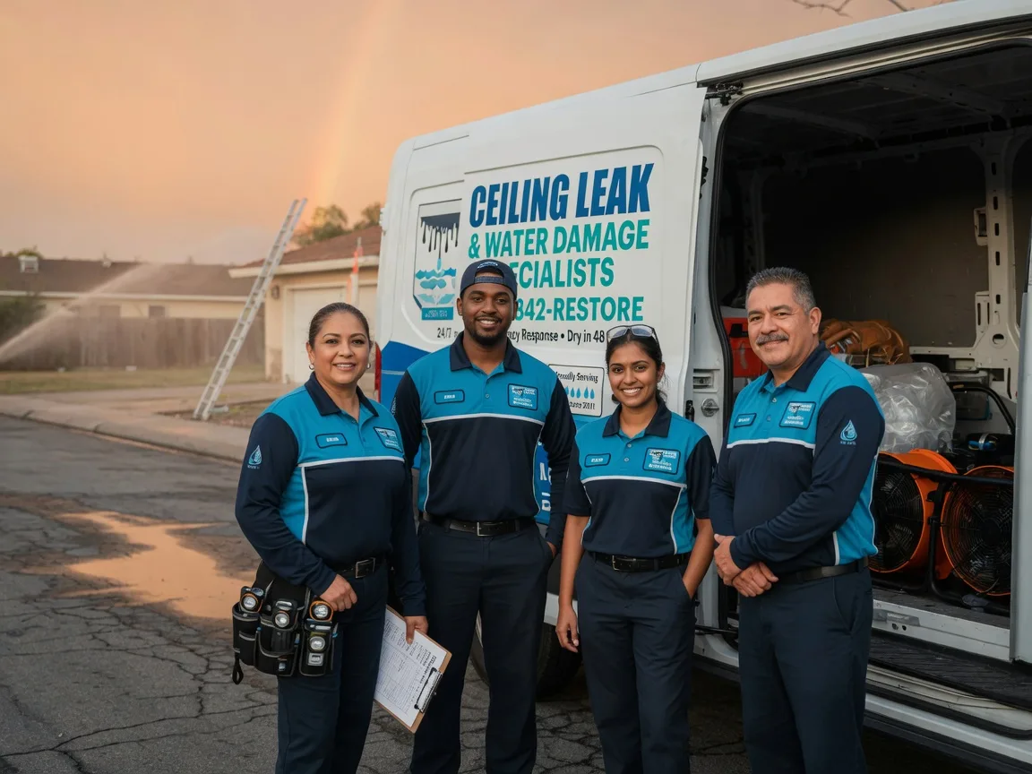 Ceiling Leak Cleanup company in Big Falls, MN