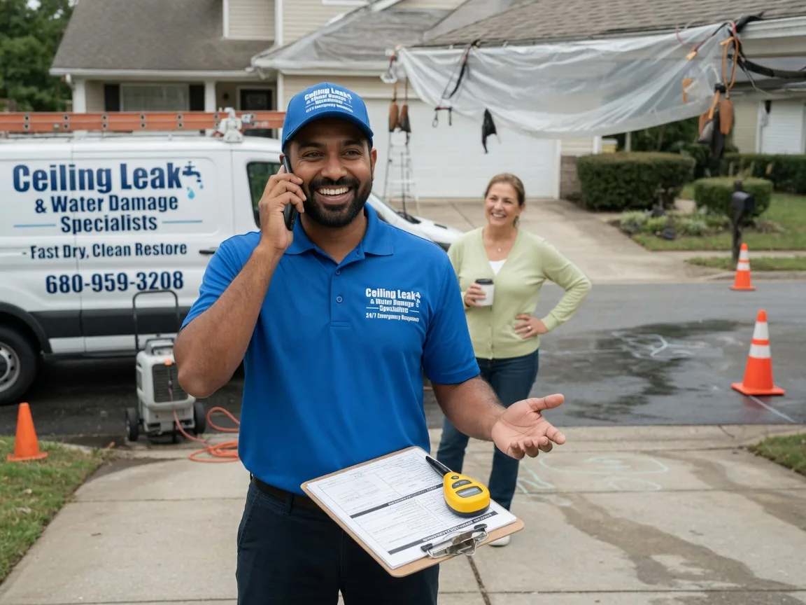 Ceiling Leak Cleanup Big Falls, MN FAQs